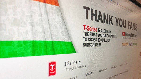 Kalahkan PewDiePie, T-Series Capai 100 Juta Subscribers