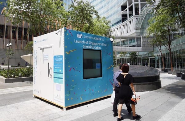 Unik! Kabin Ini Ubah Asap Rokok jadi Udara Bersih