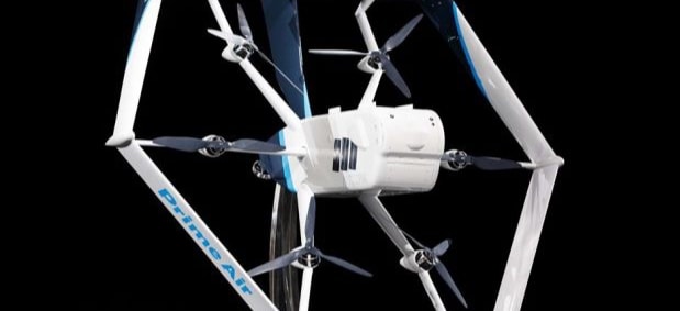 Drone Pengirim Barang Amazon Bisa Terbang Sejauh 25 Km