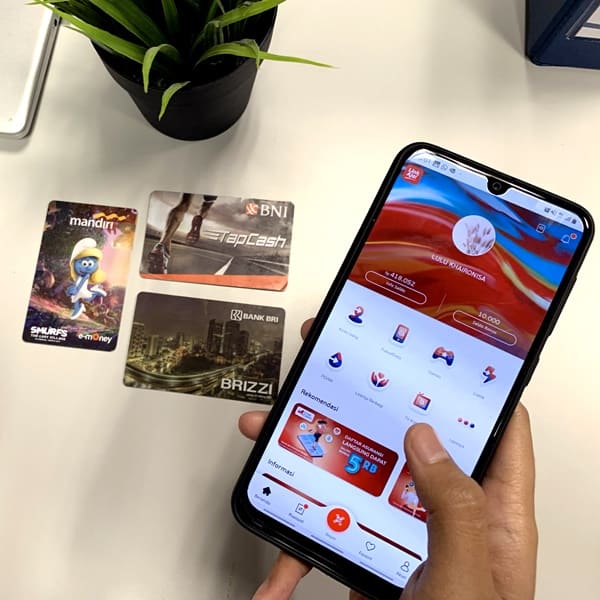 LinkAja isi Saldo E-money