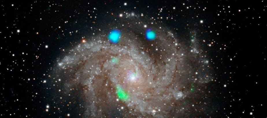 NASA Temukan Cahaya Misterius Hijau dan Biru, Alien?