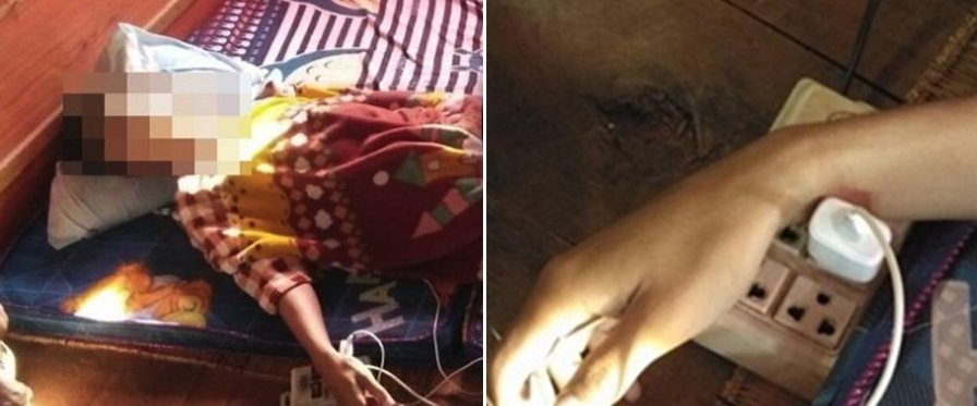 Lagi Ngecas HP, Pria Thailand Tewas Kesetrum Saat Tidur