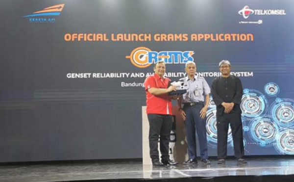 Kereta Pembangkit PT KAI Gunakan Solusi IoT Telkomsel