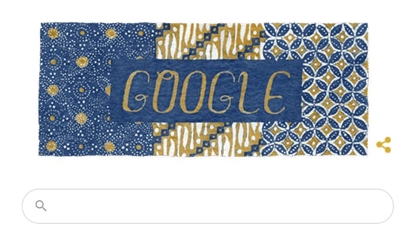 Google Doodle Peringati Hari Batik Nasional