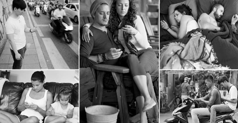 Fotografer Ini Tunjukan Betapa Kesepiannya Manusia karena Smartphone