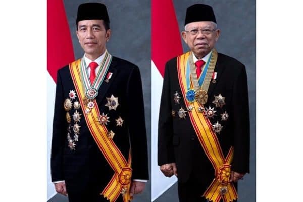 Jokowi dan Ma'ruf Amin