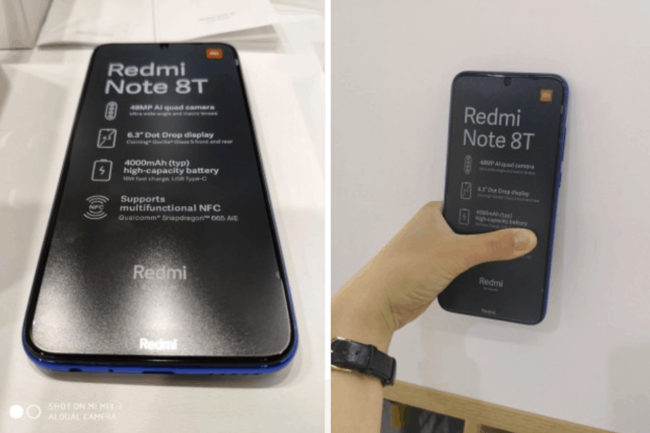 Beredar Bocoran Gambar Redmi Note 8T, Segera Meluncur?