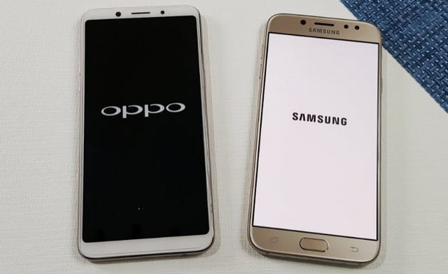 Oppo Samsung Pasar Smartphone Indonesia