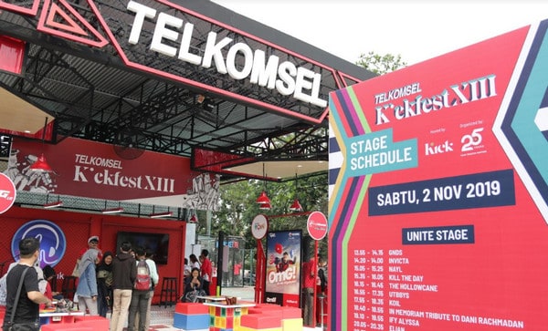 Telkomsel Kickfest 2019