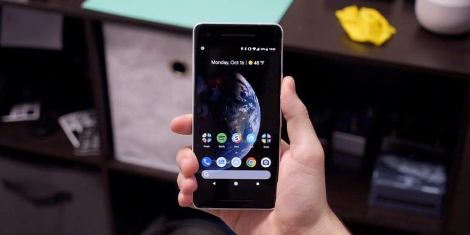 Tampilan Ponsel Android