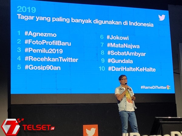 Tagar Paling Populer di Twitter 2019 Agnez Mo