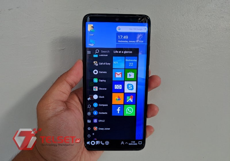 Cara Ubah Tampilan Smartphone Android Jadi Mirip Windows