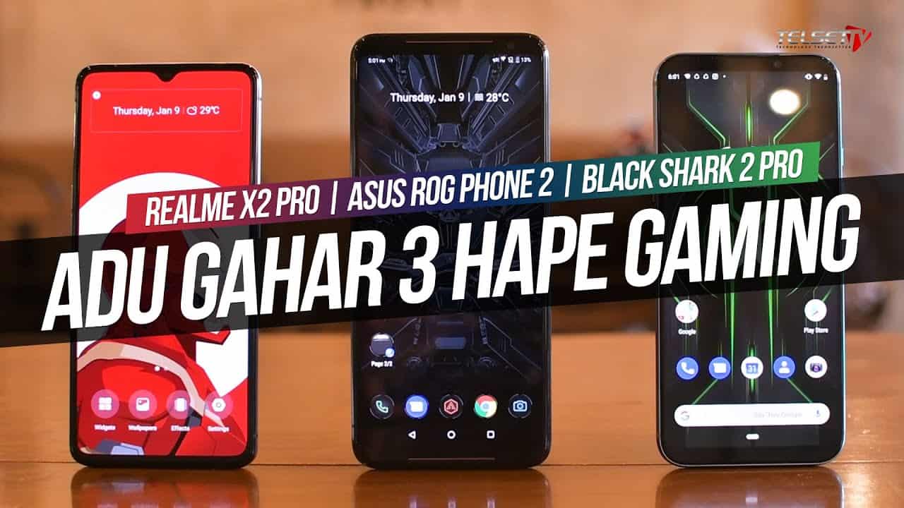 Gaming Test: Realme X2 Pro vs ROG Phone 2 vs Blackshark 2 Pro