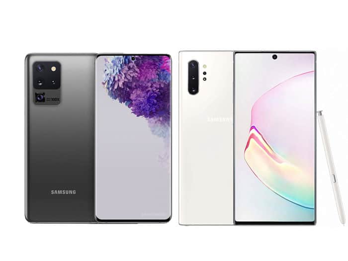 Samsung S20 Note 10+