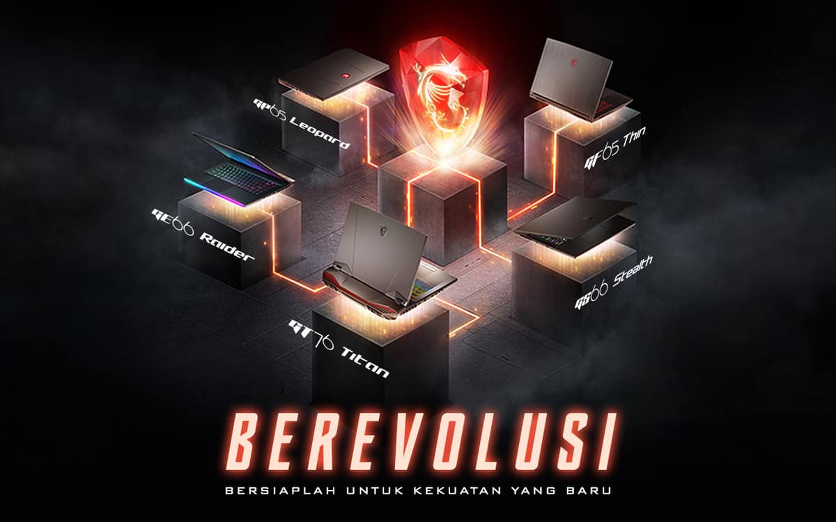 MSI Perbarui Lini Laptop Gaming, Dibekali Prosesor Intel Generasi 10