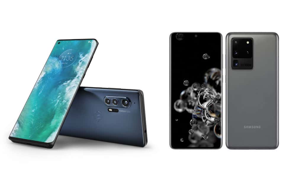 Galaxy S20 ultra vs Motorola Edge+