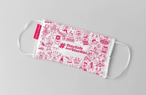 Masker kain Smartfren