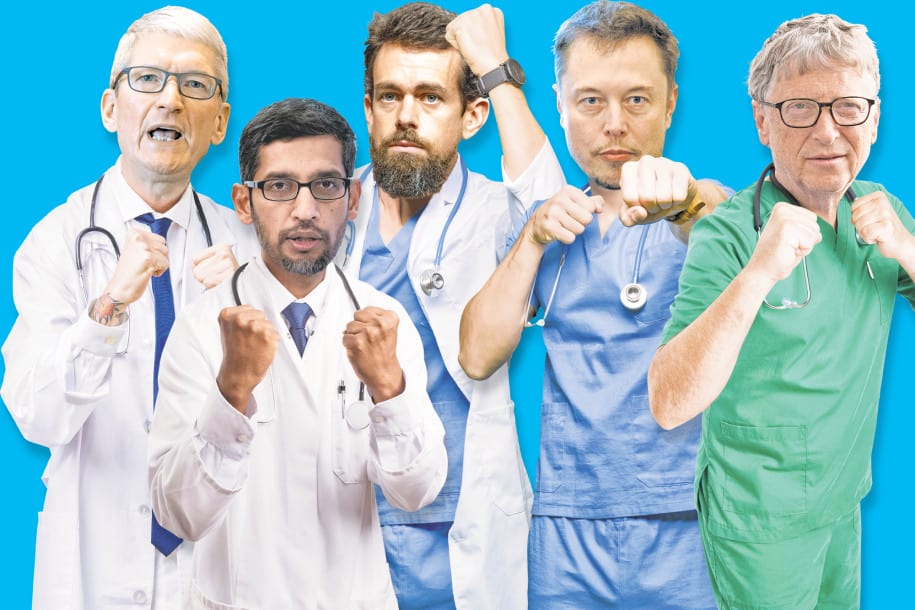 Raksasa Teknologi atasi corona