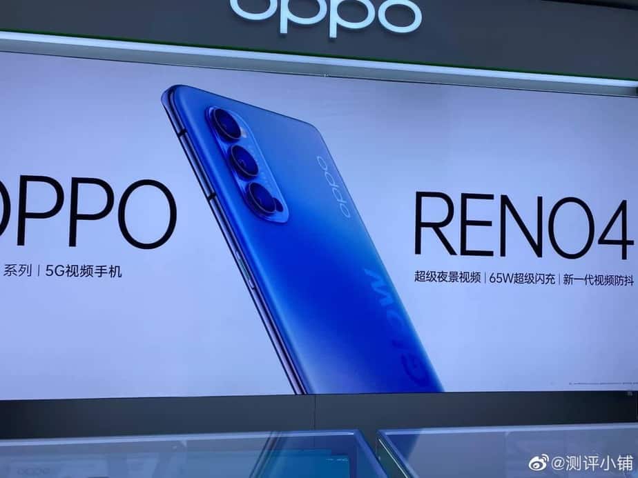 Bocoran Oppo Reno4 Terpampang Nyata di Dunia Maya