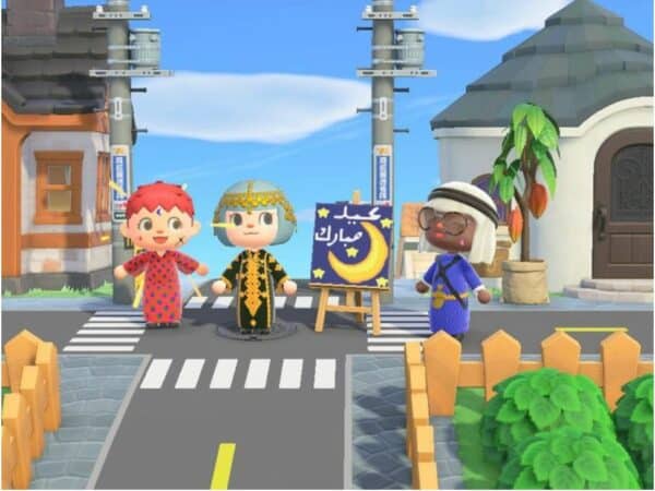 Idul Fitri Animal Crossing