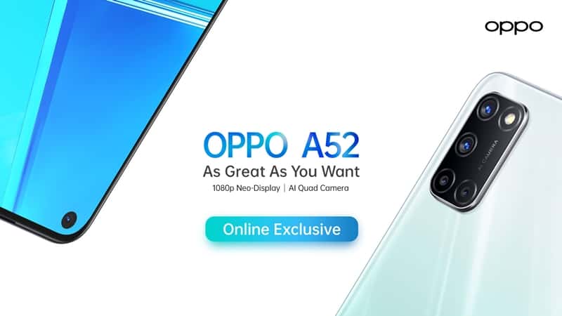 Oppo A52 spesifikasi