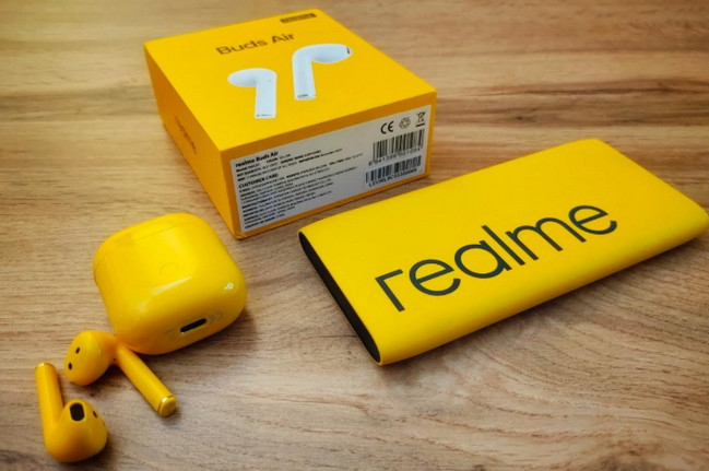 Realme Buds Air Warna kuning
