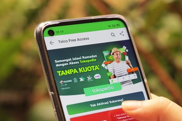 Tokopedia Bebas Kuota Internet