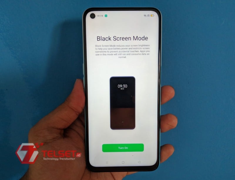 Black Screen Mode ColorOS 7