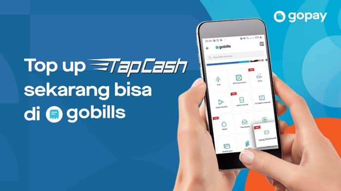 Cara Isi Saldo TapCash Gopay