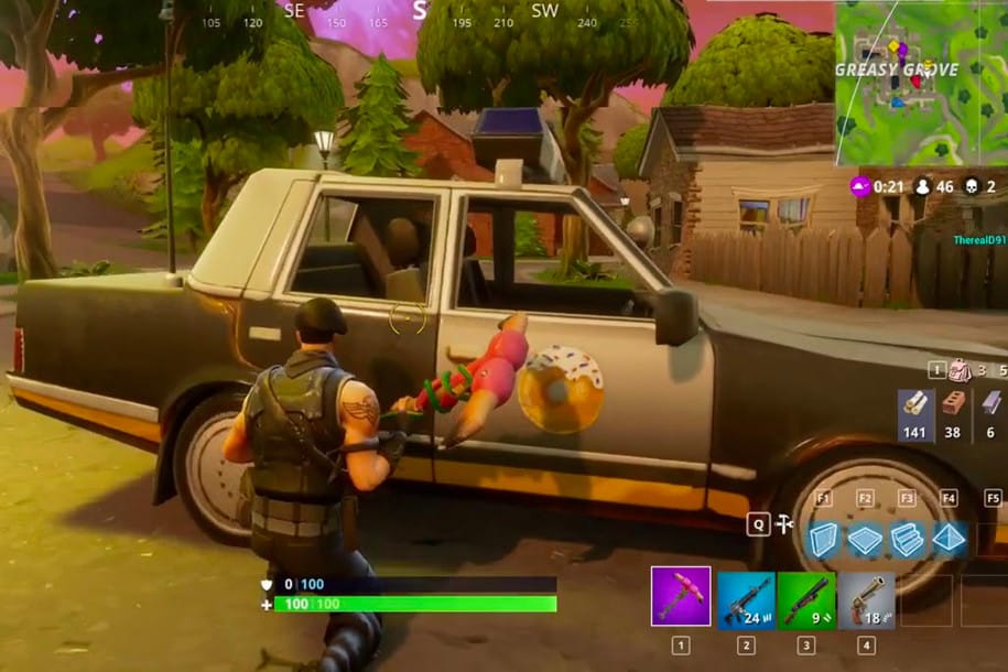 Mobil Polisi Fortnite