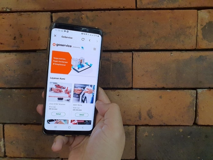 Gojek JumpaPay Pajak Kendaraan