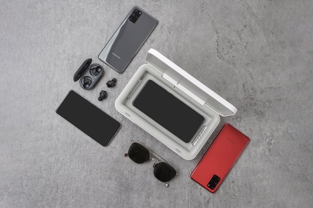 Wireless Charger Samsung Sinar UV