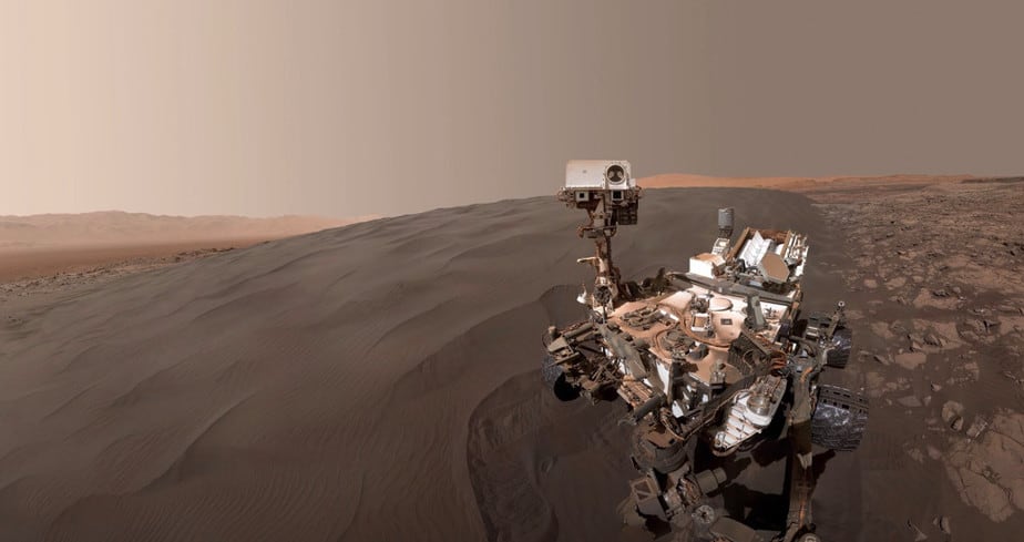 video 4K Pemandangan Mars