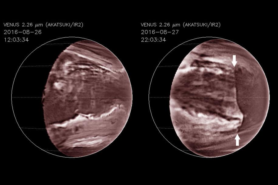 Tsunami Planet Venus Beracun