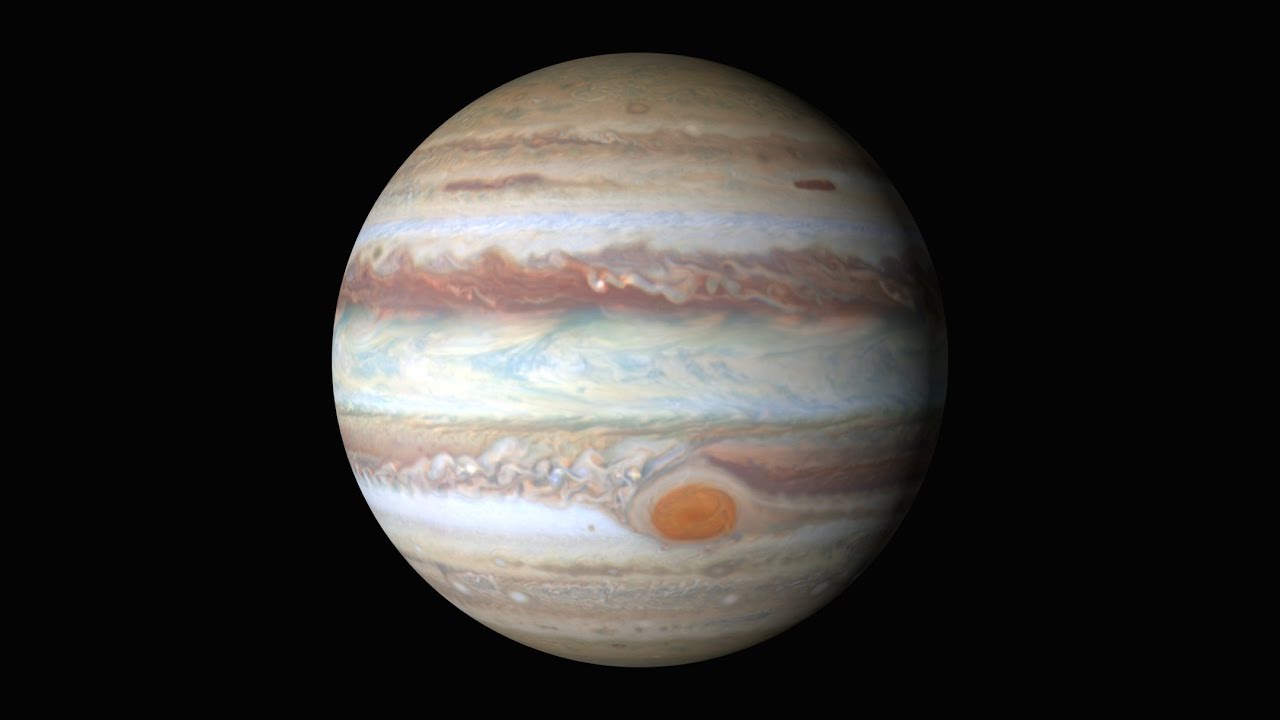 Teleskop Hubble Rekam Badai Jupiter dan Bulan Europa