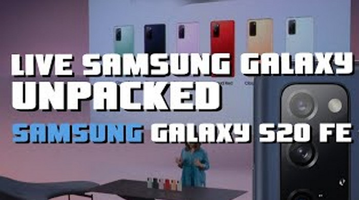 Samsung Galaxy S20 FE Unpacked
