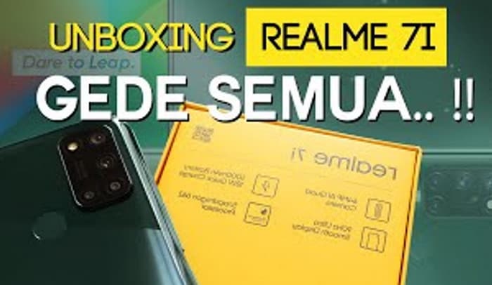 Unboxing Realme 7i