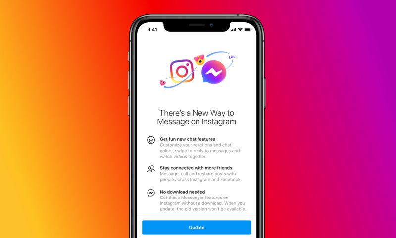 Fitur baru messenger instagram