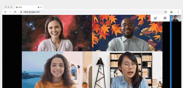 Ganti Background Google Meet