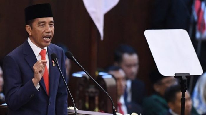 Presiden Jokowi UU Cipta Kerja