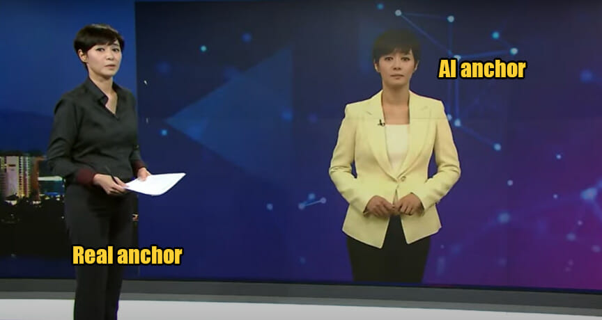 Pembaca Berita di Televisi Korea Selatan Pakai Presenter AI