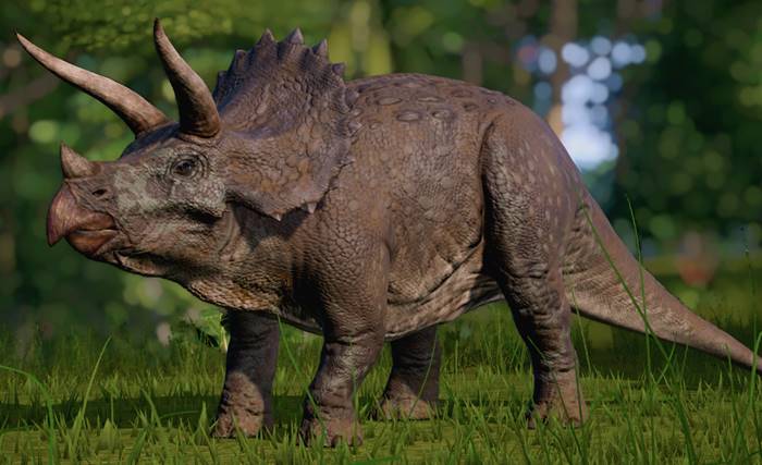 Viral! Video Dinosaurus Triceratops Muncul di Magetan