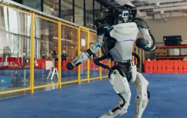 Robot Boston Dynamics Menari