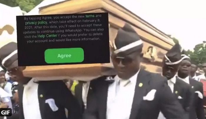 Telegram Sindir WhatsApp Lewat Meme “Peti Mati”