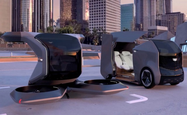 mobil Cadillac Otonom Terbang