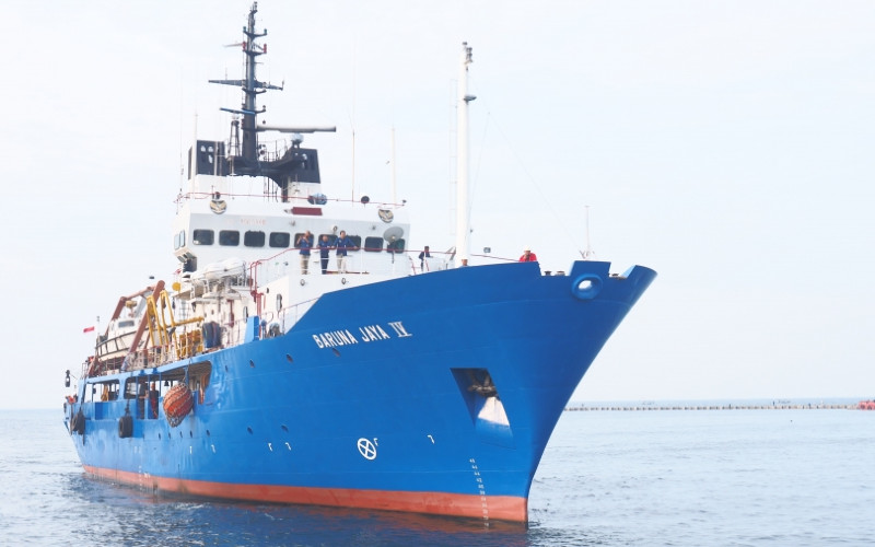 Ilustrasi Kapal Baruna Jaya IV