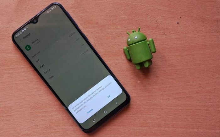 Cara Menghapus Data Android aplikasi