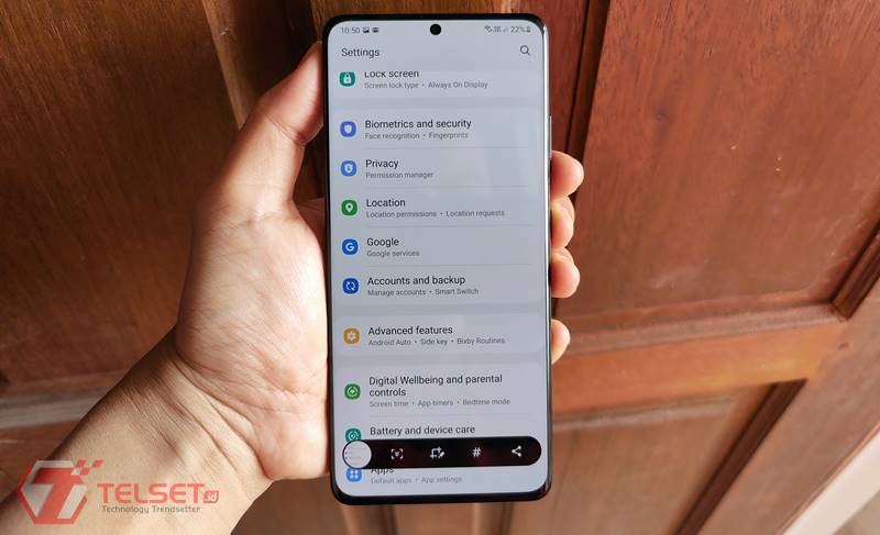 Cara Screenshot HP Samsung