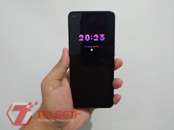 Always on display Oppo Reno5 5G