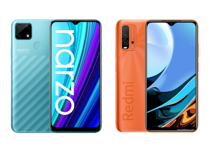 Redmi 9T Realme Narzo